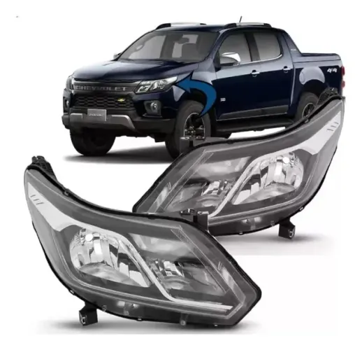 Farol GM S10 Com Led 2017 2018 2019 2020 2021 2022 2023