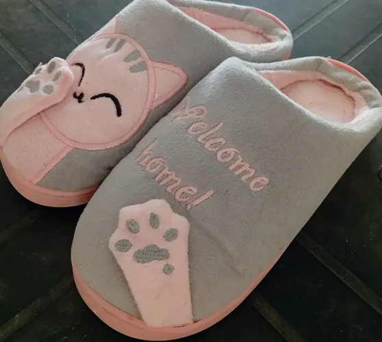 Pantufas Gato Feminina