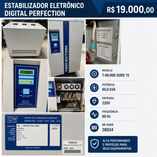 Estabilizador Eletrônico Digital