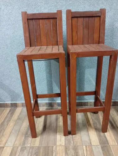 Banquetas rusticas