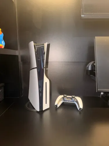 PS5 Slim 1TB Mídia Física + Controle Original - Estado Impecável