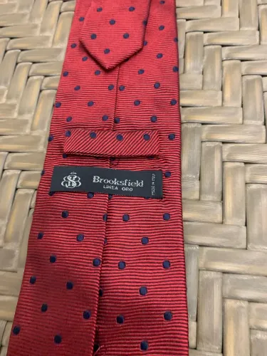 Gravata Brooksfield vermelha 