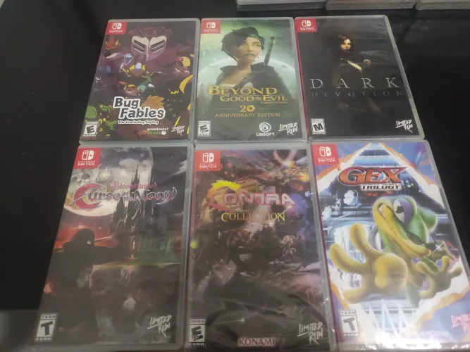 Jogos de Nintendo Switch Limited run
