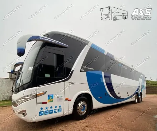 Marcopolo Paradiso 1200 Volvo B-12r 420cv Ano 2011! Ref.33