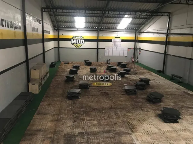 Galpão para alugar, 410 m² por R$ 13.065,93/mês - Olímpico - São Caetano do Sul/SP