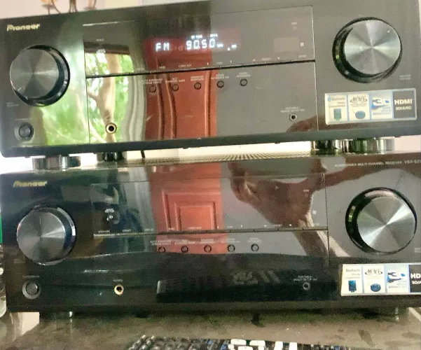 2 Receiver Pioneer Vsx-521 com defeito 
