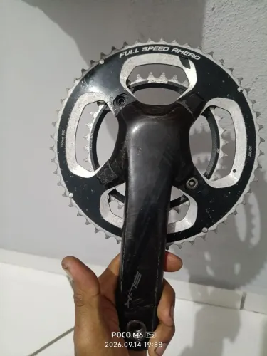 Pedivela FSA duplo em carbono