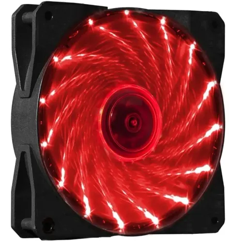 Cooler Fan 120mm 15 Led Vermelho 3 unidades preço de 1