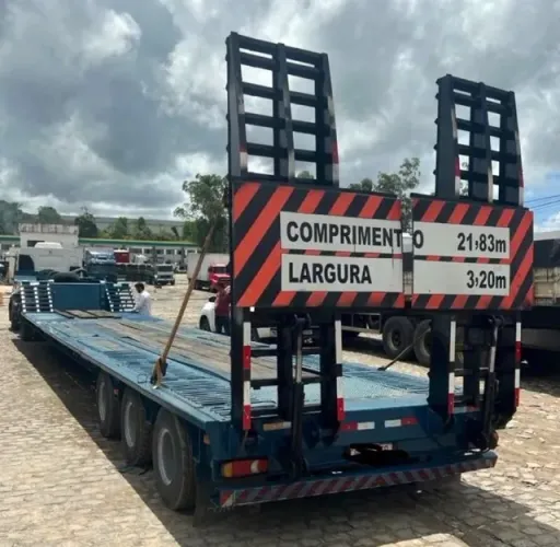 Semi Reboque Prancha Rodotec 3 Eixos 