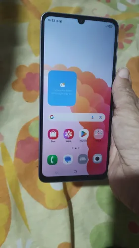 Samsung A07 prata novo