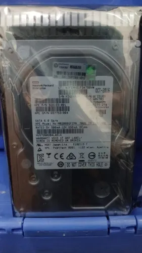 HPE HD para servidor 2TB SATA 7.2K SERVIDOR