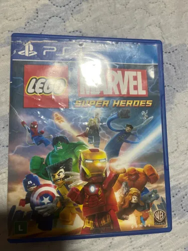 Lego Marvel Super Heroes PS4 Original Mídia Física Perfeito Estado