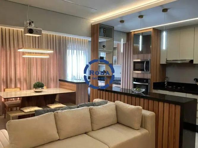 Apartamento Mobiliado à Venda, com 2 dormitórios no José Menino em Santos/ SP
