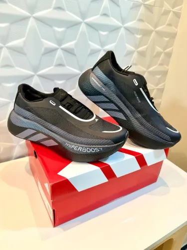 Adidas HyperBoost Edge Preto e Cinza - Tamanho 41