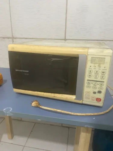 Microondas brastemp clean