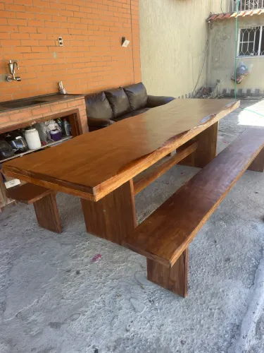 Mesa rústica