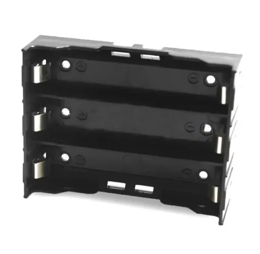 Suporte para bateria 18650 3x