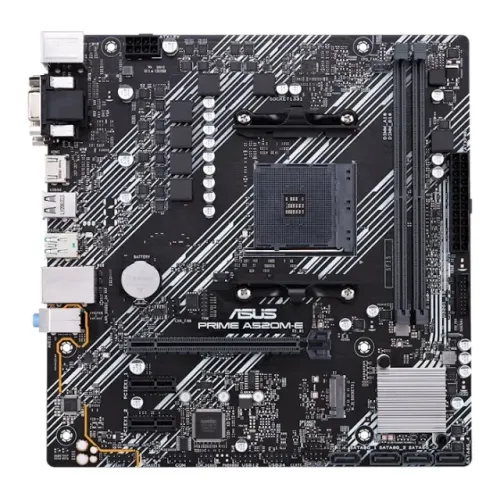 laca-Mãe ASUS Prime A520M-E - AMD AM4 - mATX DDR4 - M.2 NVMe