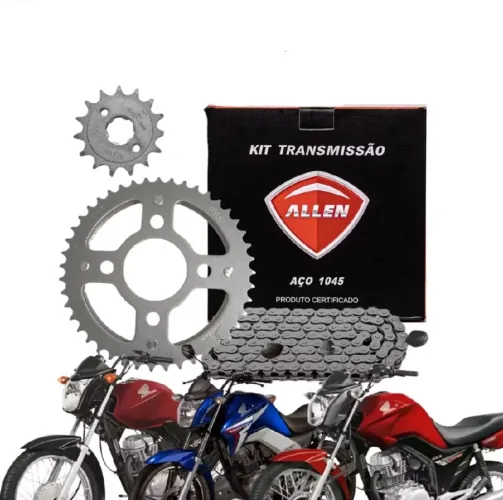 ? PROMOÇÃO Kit Relação Honda CG150/CG160 todos os modelos apenas 74,99