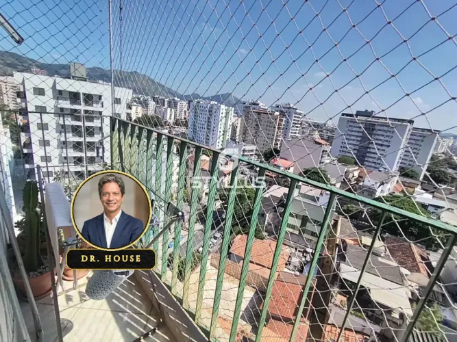 Apartamento Espaçoso com Varanda e Infra Completa no Méier! M11Q