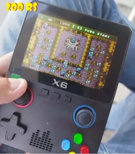 Videogame Portatil X6 novo