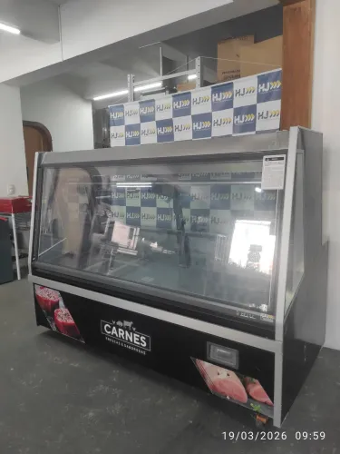 Bh Balcão expositor de carne Gelopar açougue