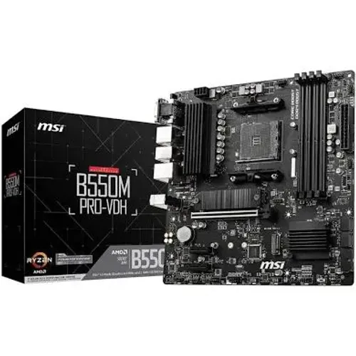 PLACA MÃE MSI B550M PRO VDH + WATER COOLER AÍGO 240MM