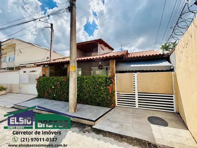Casa Duplex 3 quartos (2 suítes) Piscina Condomínio Golden Garden Campo Grande RJ