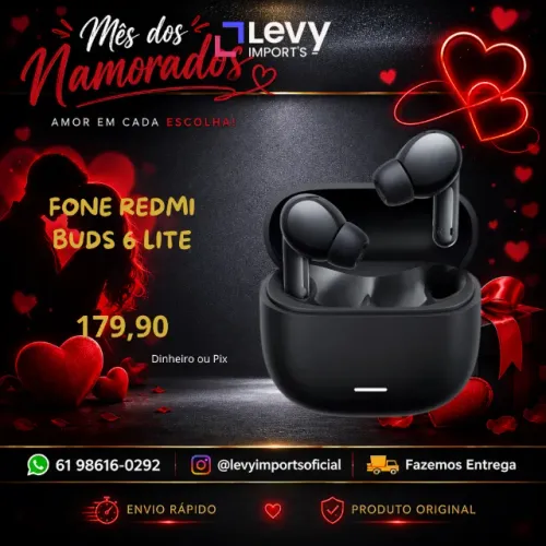 Fone Redmi Buds 6 Lite