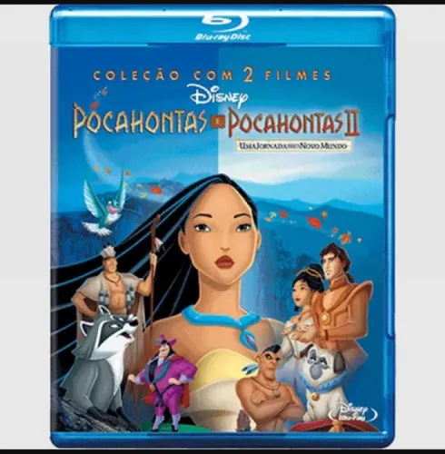 Blu-ray Coleção Pocahontas 1 e 2 - Lacrado