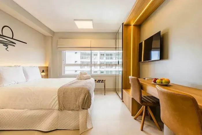 Apartamento mobiliado estilo Loft, compacto e funcional  pronto para morar!