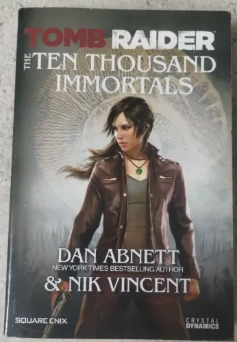TOMB RAIDER THE TEN THOUSAND IMMORTALS LIVRO (IMPORTADO)