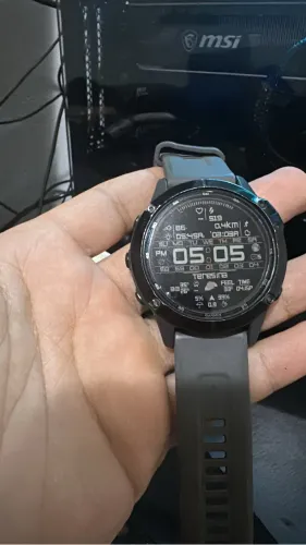 Relógio Garmin fênix 6 pro solar