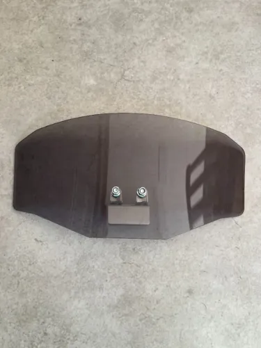 Defletor fumê para bolha de moto
