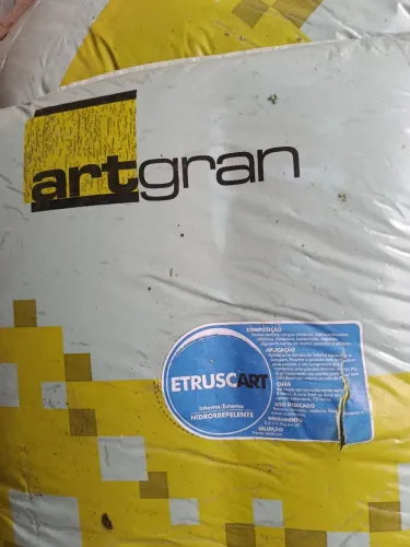 140KG Massa Grafiato projetado Artgran.