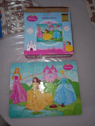 Quebra cabeça completo Princesas