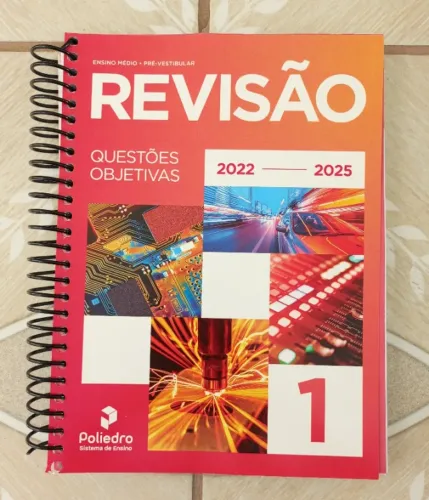 Apostilas Coletânea Enem (2020-2023) e 2024, revisão questões objetivas e dissertativas.