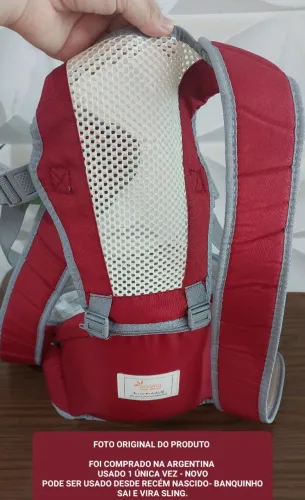 Canguru Sling com banquinho removível- PROMOÇÃO 