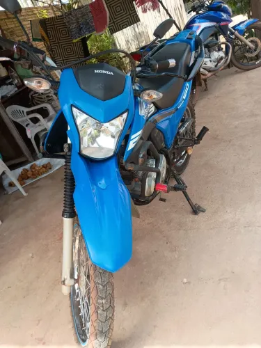 Bros160 azul 2019
