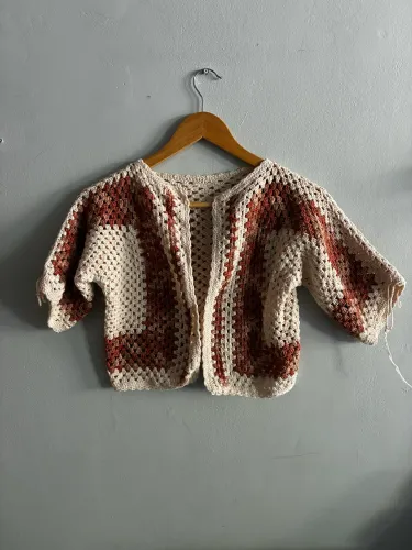 Cardigan de Crochê