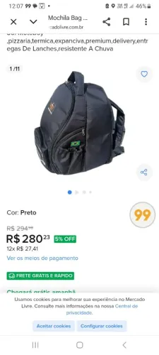 Mochila virá bag