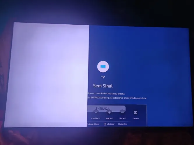 Smart tv Samsung 50" UN50TU7000G para concerto ou retirada de peças