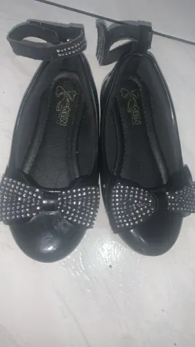 Sapato social, preto, maraca: KLIN, nº 25 (Fica lindo no pezinho)