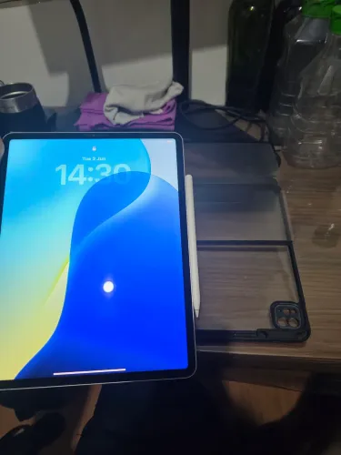 Ipad Pro M2 12.9" com Apple Pencil 2 Capa e Película Paperlike