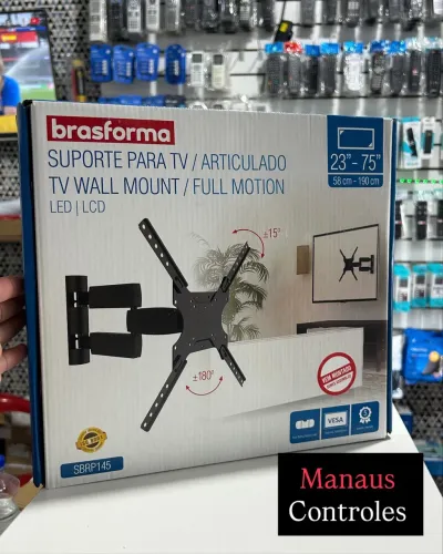 Suporte Articulado para Tv de 23 - 75 Polegadas SBRP145 - Promoção