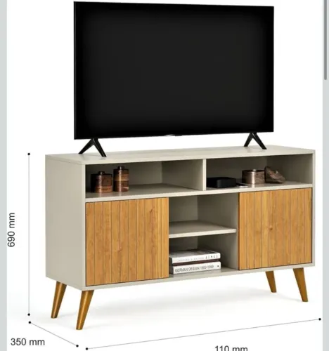 Rack intense para tv (off-white)