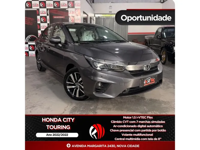 Honda City Sedan Touring 1.5 Flex 16V 4P Aut. 2022