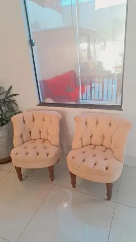 Poltronas sofisticadas