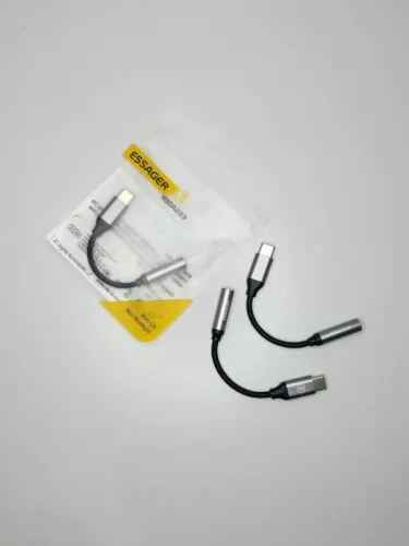 Adaptador Para Fone de Ouvido Tipo C Para P2 - Original Essager
