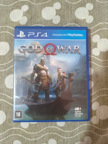 God of War 2018 PS4 mídia física original - excelente estado